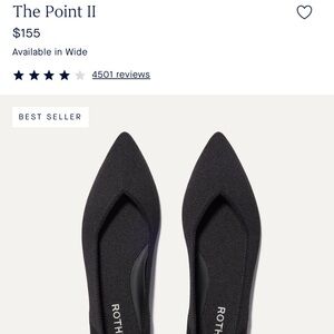 2 pairs of Rothy’s flats